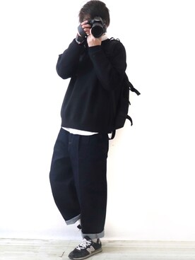 「GRADE（グレイド）のアイテム」を使った、Ryoooさん（メンズ・178cm）の冬コーディネート