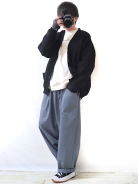Ryoooさん(メンズ・178cm)の春コーディネート