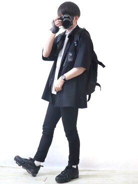 「GRADE（グレイド）のアイテム」を使った、Ryoooさん（メンズ・178cm）の春コーディネート