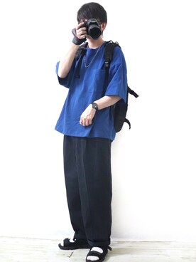 「GRADE（グレイド）のアイテム」を使った、Ryoooさん（メンズ・178cm）の春コーディネート