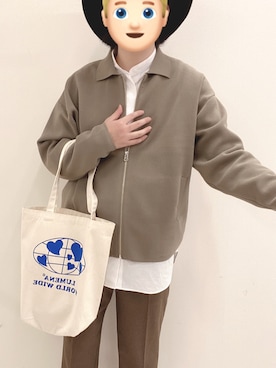 「Undercoverism（アンダーカバイズム）のアイテム（帽子）」を使った、takashiさん（メンズ・180cm）の春コーディネート
