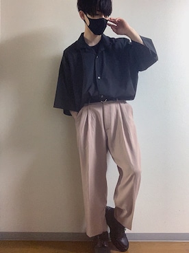 「punta（プンタ）のアイテム」を使った、かっつーさん（メンズ・170cm）の夏コーディネート