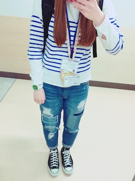 「keisuke kanda（ケイスケカンダ）のアイテム（トップス）」を使った、こゝろさん（レディース・156cm）の秋コーディネート