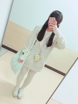 「keisuke kanda（ケイスケカンダ）のアイテム（パンツ）」を使った、こゝろさん（レディース・156cm）の冬コーディネート