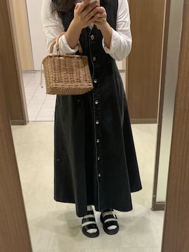 「SELECT.（セレクト）のアイテム」を使った、あいうえおさん（レディース・156cm）の春コーディネート