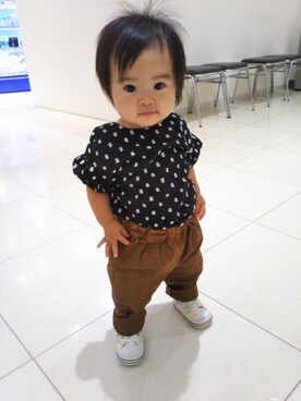 Haya#Meeeiさん(キッズ・70cm)の夏コーディネート