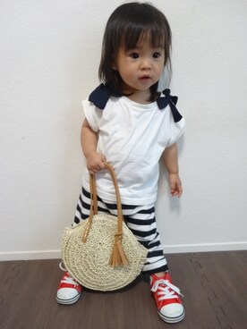 Haya#Meeeiさん（キッズ・70cm）の春コーディネート