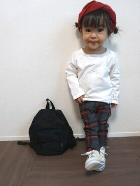 「オシャレパッソ」｜Haya#Meeeiさん（キッズ・80cm）の秋コーディネート