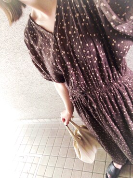 「アイテム（イヤリング）」を使った、mmi⚘さん（レディース・153cm・20代）の夏コーディネート