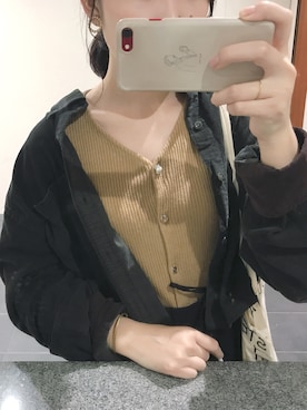 「ショート丈ジャケット」｜mmi⚘さん（レディース・153cm）の秋コーディネート