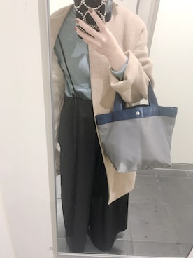 「mysty woman（ミスティウーマン）のアイテム（その他アウター）」を使った、mmi⚘さん（レディース・153cm）の秋コーディネート