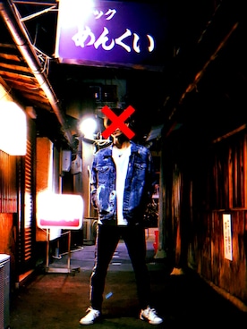 「B ONE SOUL（ビーワンソウル）のアイテム」を使った、G.S.さん（メンズ・170cm）の秋コーディネート