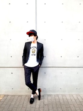 whitemasukumanさん（メンズ・175cm）の春コーディネート