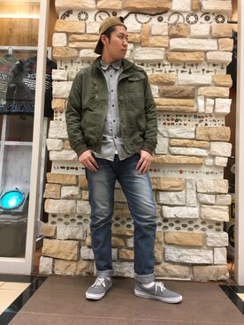 アライマンさん（メンズ・180cm）の冬コーディネート