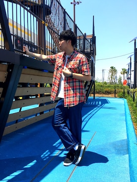 アライマンさん（メンズ・180cm）の夏コーディネート