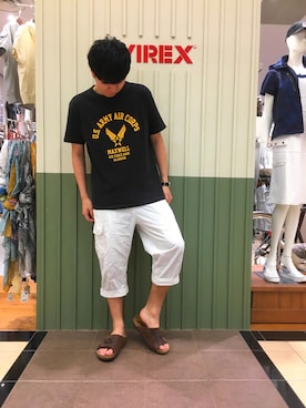 アライマンさん（メンズ・180cm）の夏コーディネート