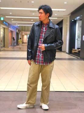 アライマンさん(メンズ・180cm)の秋コーディネート