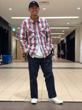 アライマンさん(メンズ・180cm)の秋コーディネート