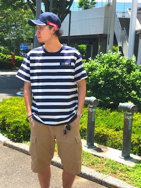 アライマンさん（メンズ・180cm）の夏コーディネート