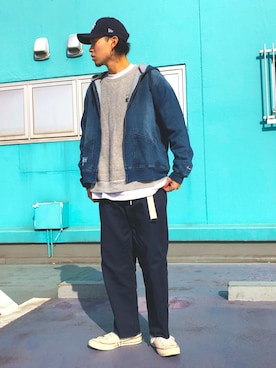 アライマンさん（メンズ・180cm）の冬コーディネート