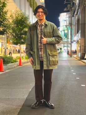 アライマンさん（メンズ・180cm）の秋コーディネート