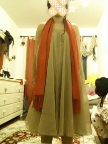 Value village  | skirt + scarf/shall(スカート)