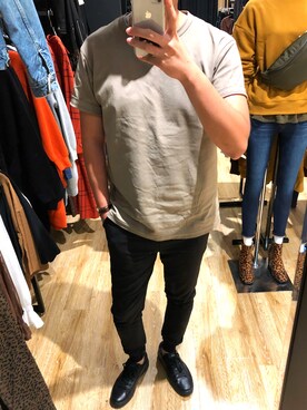 「ダニエルウェリントン」｜「アイテム（スラックス）」を使った、masahiroさん（メンズ・178cm）の秋コーディネート