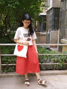 evenさん（レディース・158cm）の夏コーディネート