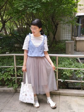 evenさん（レディース・158cm）の夏コーディネート