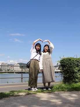 evenさん（レディース・158cm）の秋コーディネート