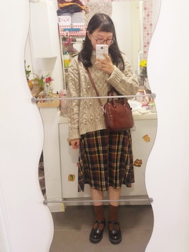 「cepo.」｜「アイテム（その他）」を使った、evenさん（レディース・158cm）の秋コーディネート