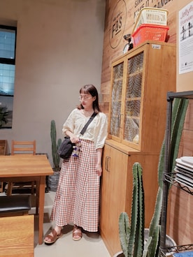 evenさん（レディース・158cm）の夏コーディネート