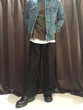 「chaopanic」｜「アイテム（ジャケット/アウター）」を使った、shun24さん（メンズ・163cm）の春コーディネート