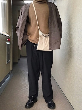 「confect（コンフォクト）のアイテム（その他アウター）」を使った、DIさん（メンズ・174cm）の夏コーディネート