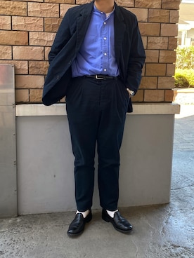 「confect（コンフォクト）のアイテム（ジャケット/アウター）」を使った、DIさん（メンズ・174cm）の春コーディネート