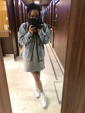 N a h oさん（レディース・153cm）の春コーディネート