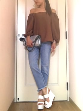 N a h oさん（レディース・153cm）の春コーディネート