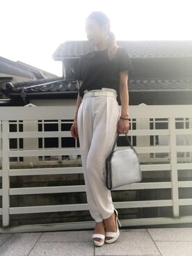 N a h oさん（レディース・153cm）の夏コーディネート