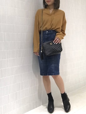 「ROYAL PARTY」｜N a h oさん（レディース・153cm）の春コーディネート