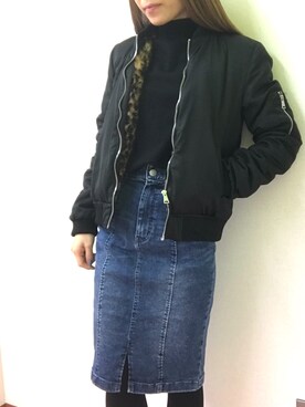 N a h oさん（レディース・153cm）の冬コーディネート