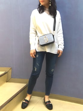 N a h oさん（レディース・153cm）の春コーディネート