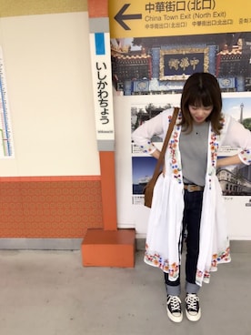 ねぎちゃんさん（レディース・156cm）の夏コーディネート