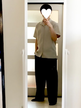 「UP START（アップスタート）のアイテム」を使った、keiさん（メンズ・174cm）の夏コーディネート