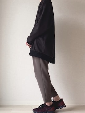 「Lui's（ルイス）のアイテム（スウェット）」を使った、takaさん（メンズ・169cm）の春コーディネート