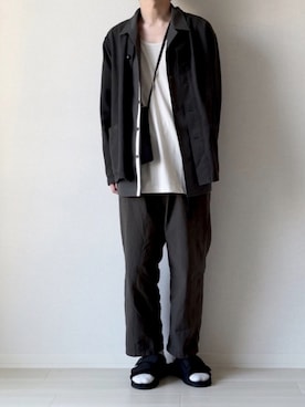 「Steven Alan（スティーブンアラン）のアイテム（カバーオール）」を使った、takaさん（メンズ・169cm）の春コーディネート