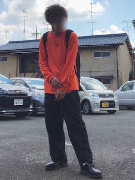 「WOmB（ウーム）のアイテム」を使った、デク。さん（メンズ・167cm）の夏コーディネート