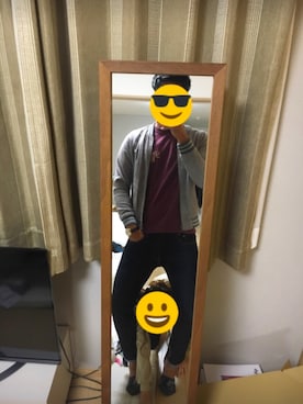「Paul Smith（ポールスミス）のアイテム（ブルゾン）」を使った、ちっぷりんさん（メンズ・177cm）の春コーディネート
