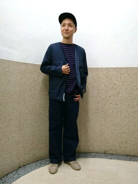 ナカハラさん（メンズ・175cm）の秋コーディネート