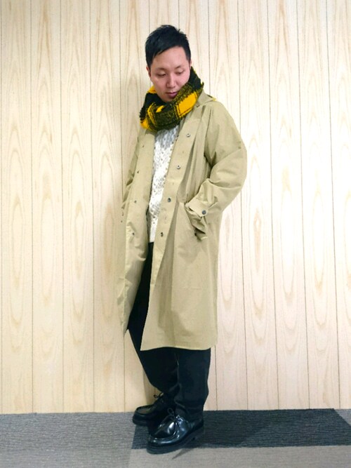 DESCENTE　PAUSE　ライナーツキフードステンカラーコート ◇DESCENTE PAUSE / デサント 別注 ライナーツキフードステンカラー