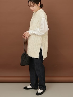 「FORK&SPOON」｜FORK&SPOON WOMENさん（レディース・161cm）の秋コーディネート